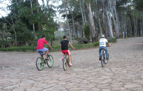 Passeio de bicicleta